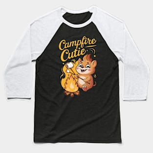 Campfire Cutie Baseball T-Shirt